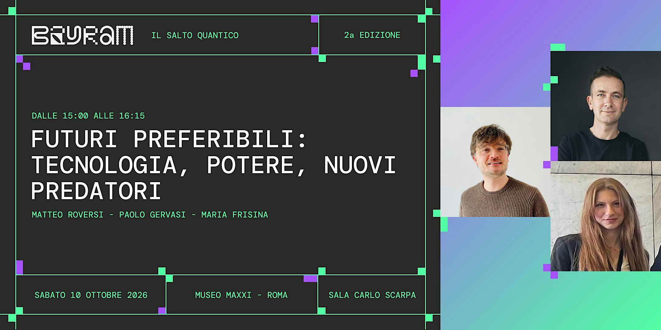 Futuri preferibili: tecnologia, potere, nuovi predatori