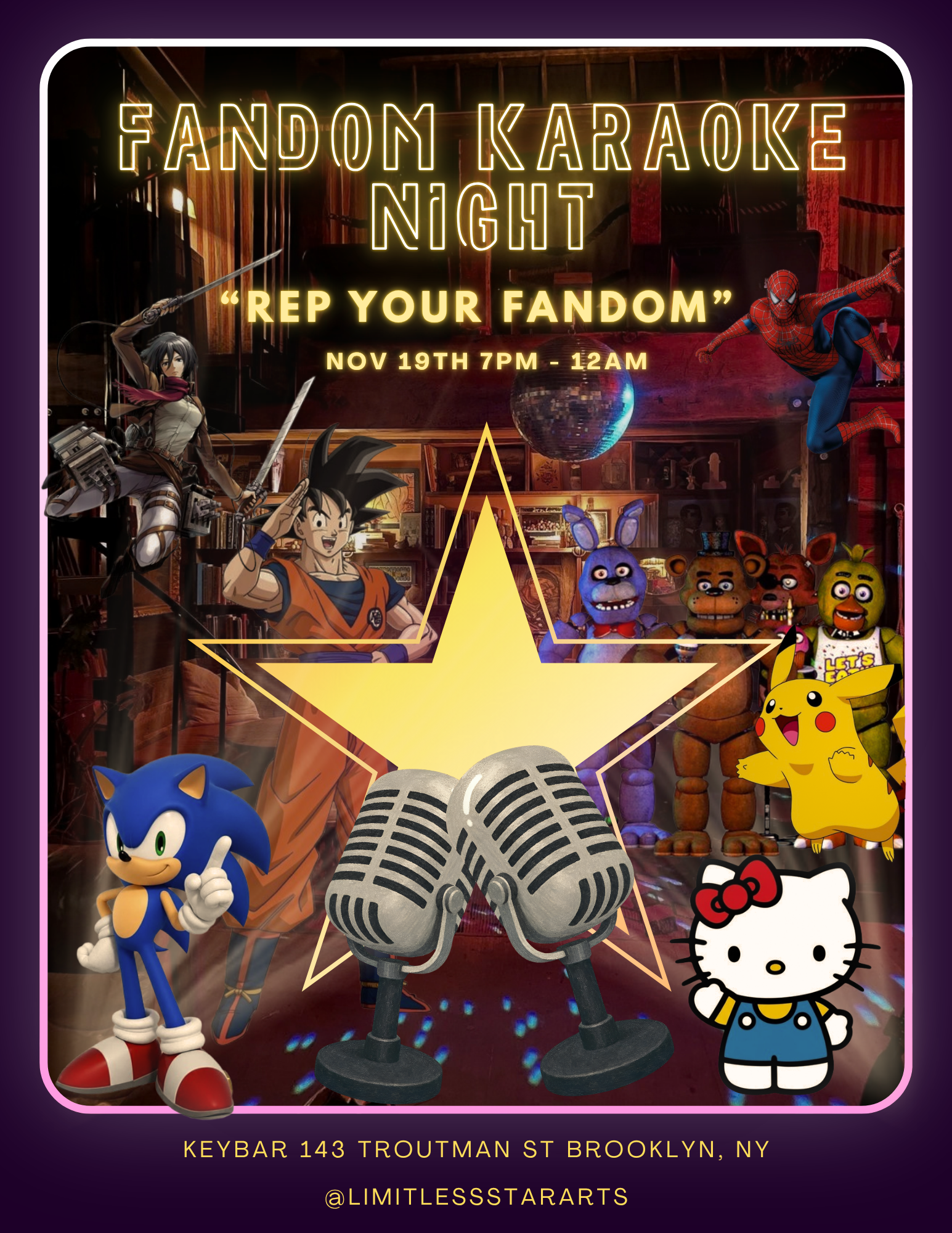 Fandom Karaoke Night