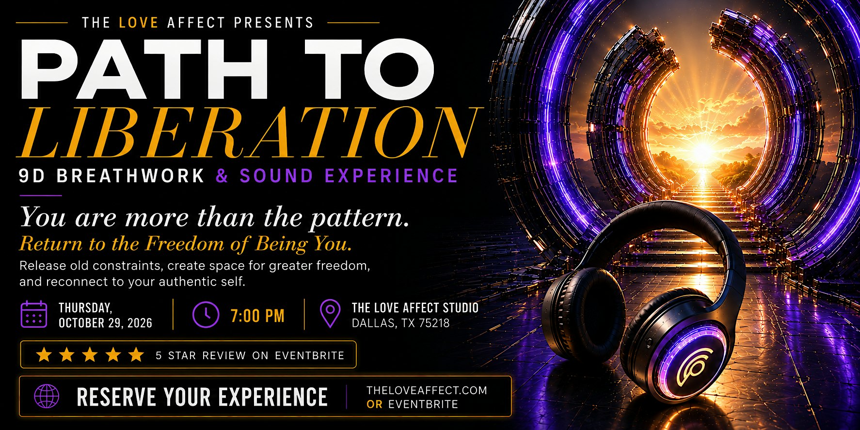 Path to Liberation  - 9D Breathwork & Sound Experience