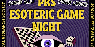 Esoteric Game Night!