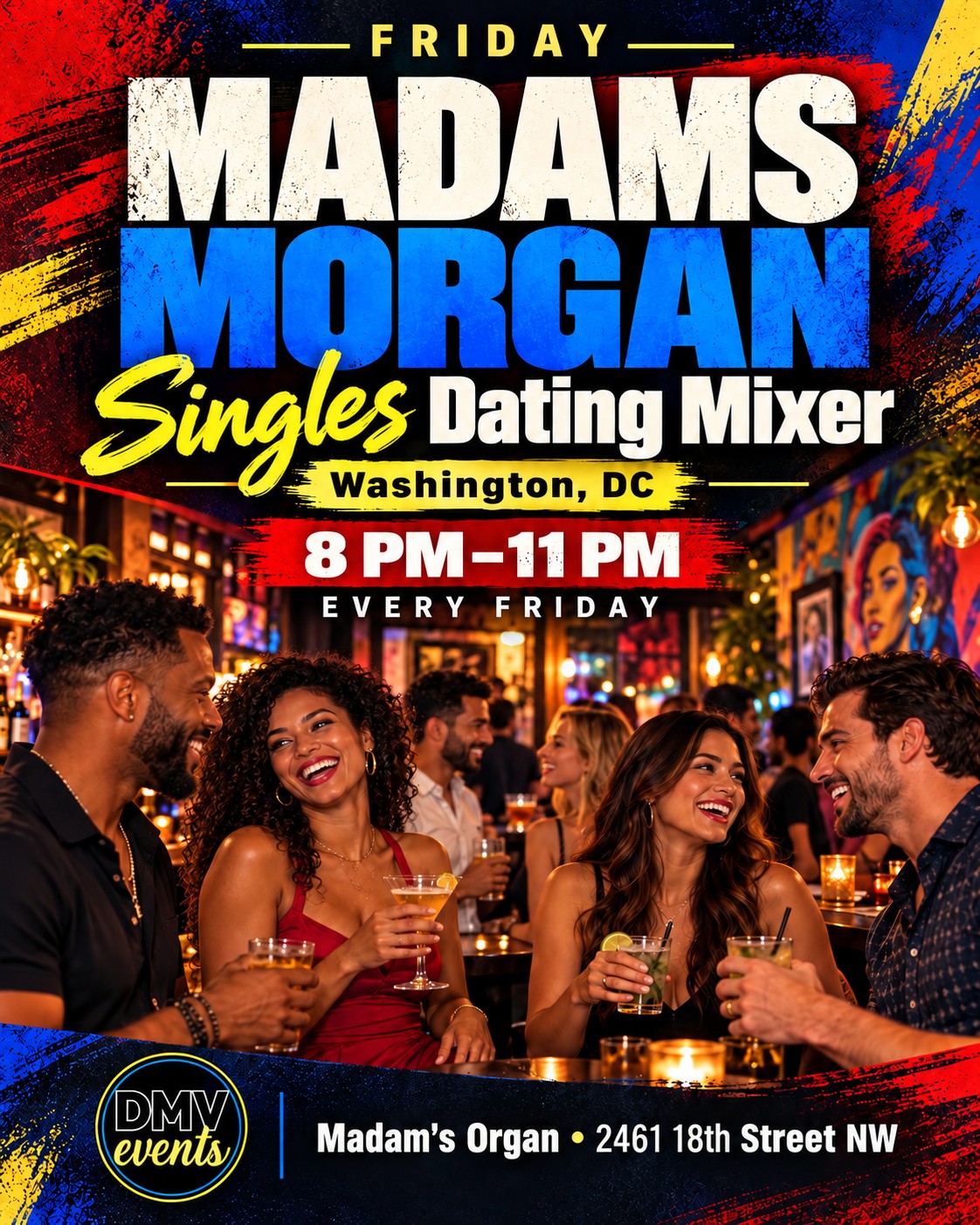 Friday Night Singles Mixer at Madam's Organ