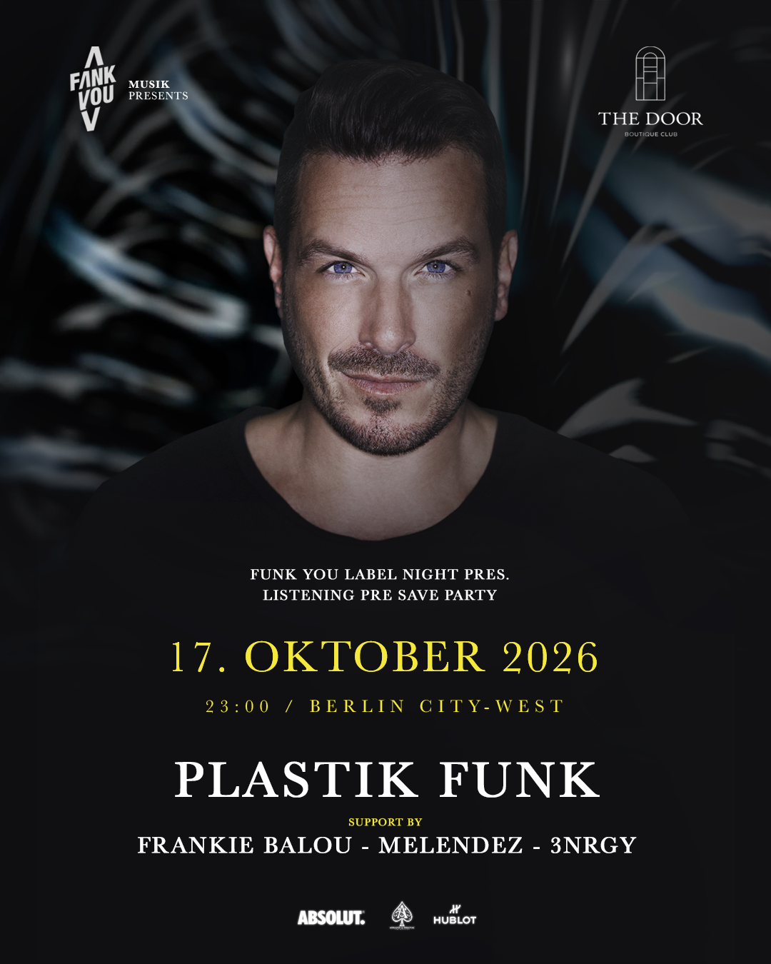 Funk You Label Night with PLASTIK FUNK