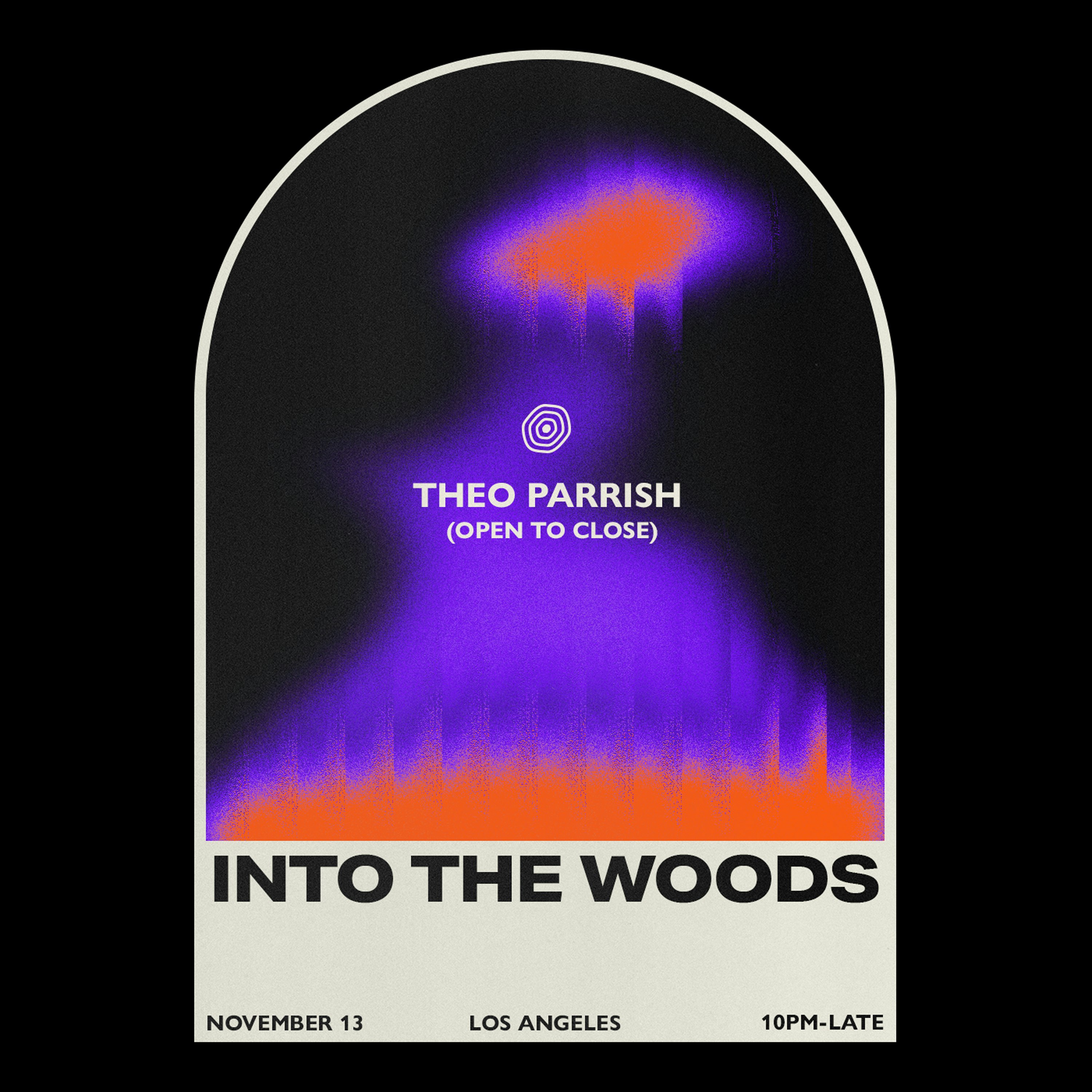 Into The Woods presents Theo Parrish (All Night Long)