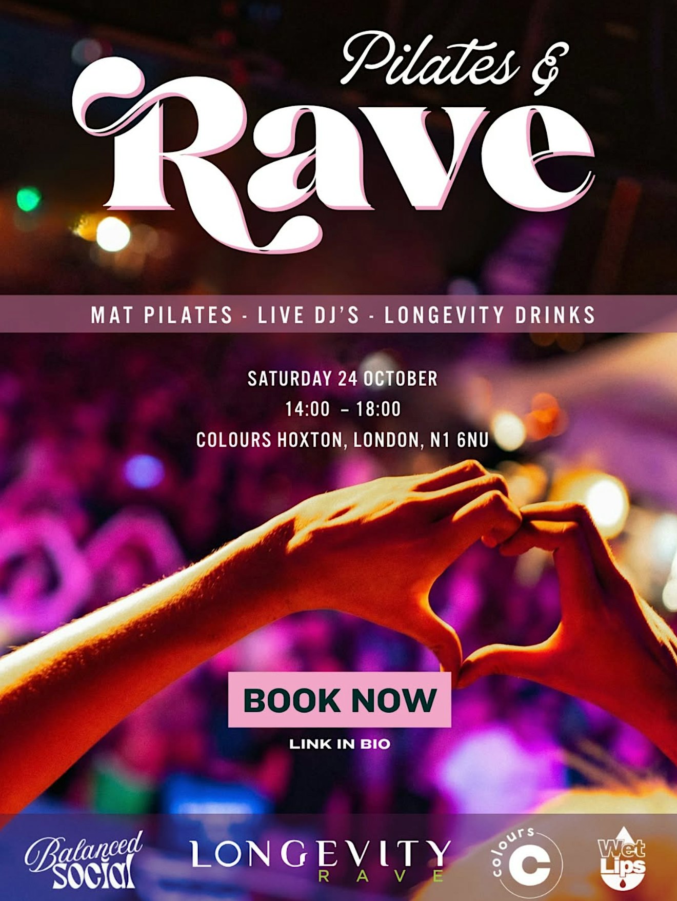Pilates Rave - Longevity Rave x Balanced Social