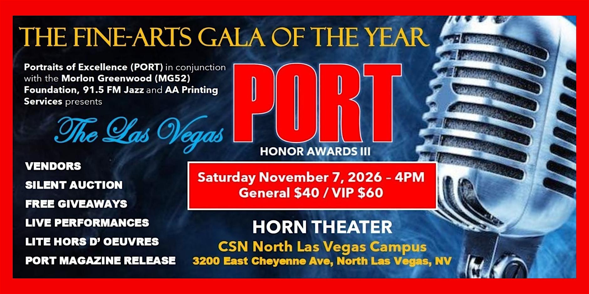 The Las Vegas PORT Honor Awards III