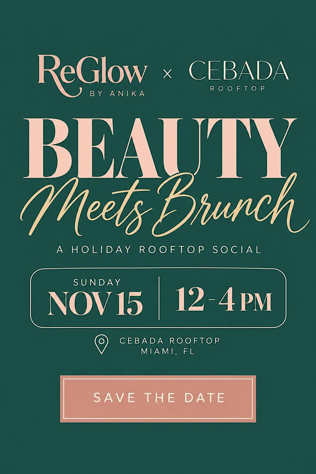 Beauty meets Brunch