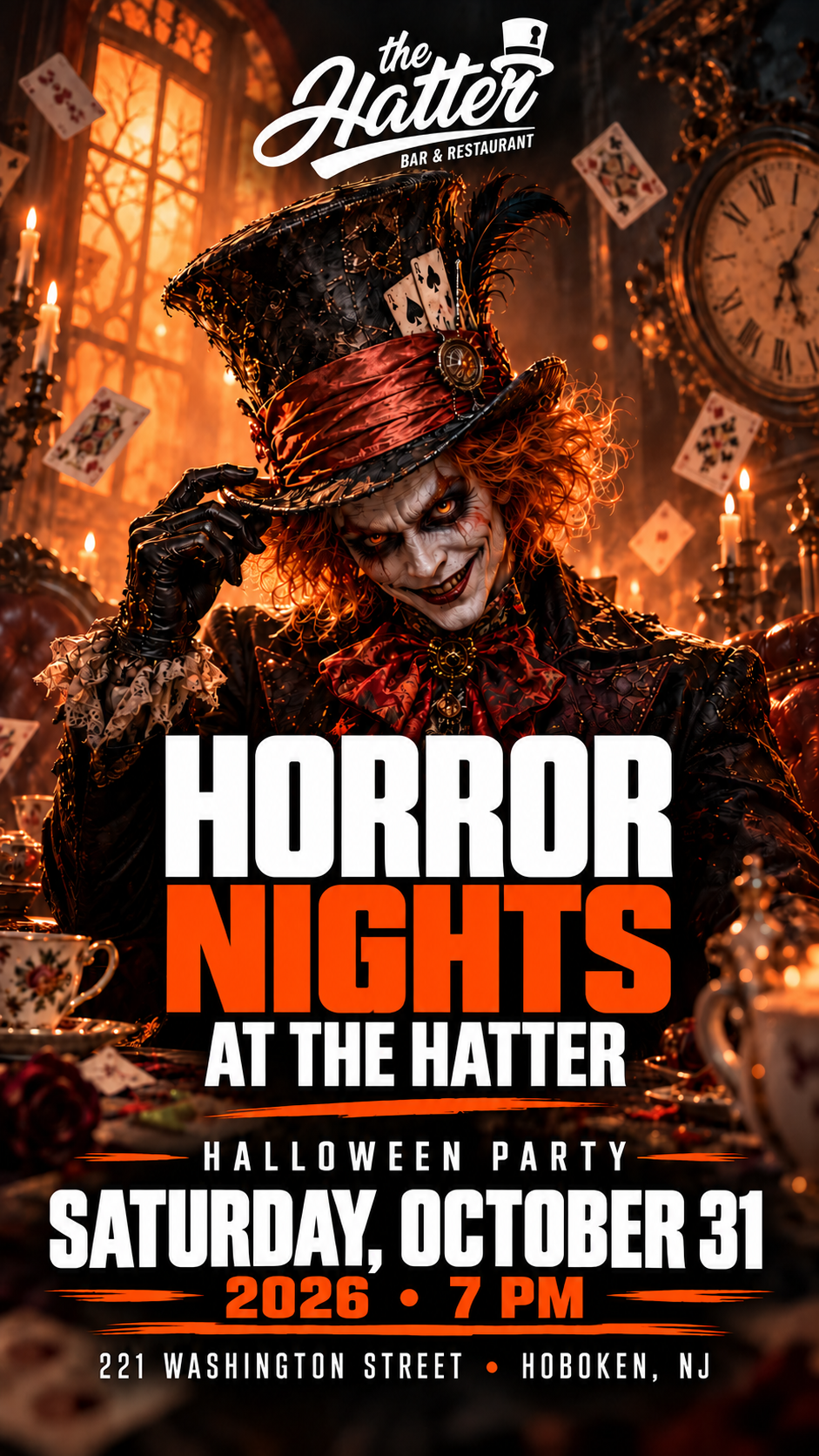 Horror Nights At The Hatter | Halloween Party