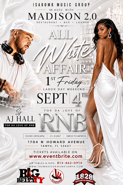 All White (For The Love of RNB) Affair