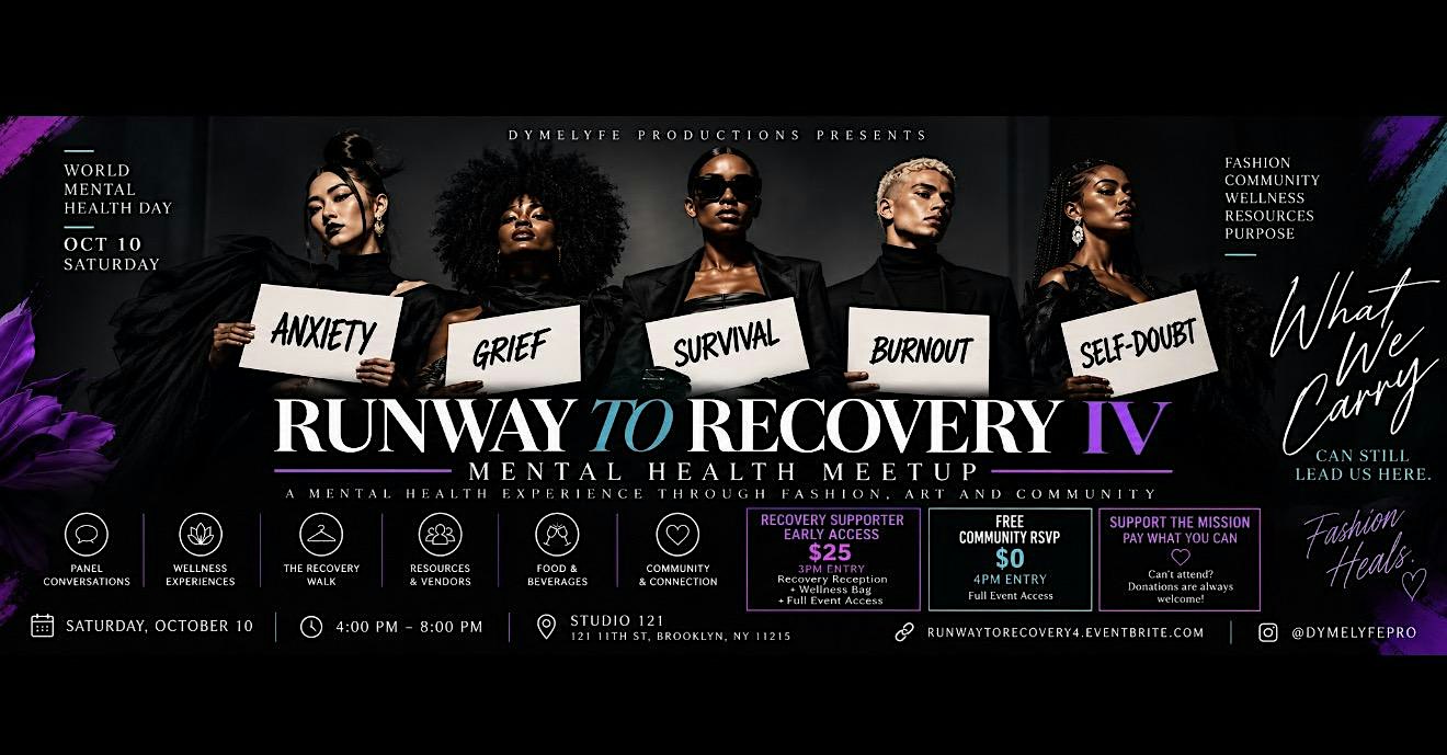 Runway To Recovery IV - World Mental Health Day
