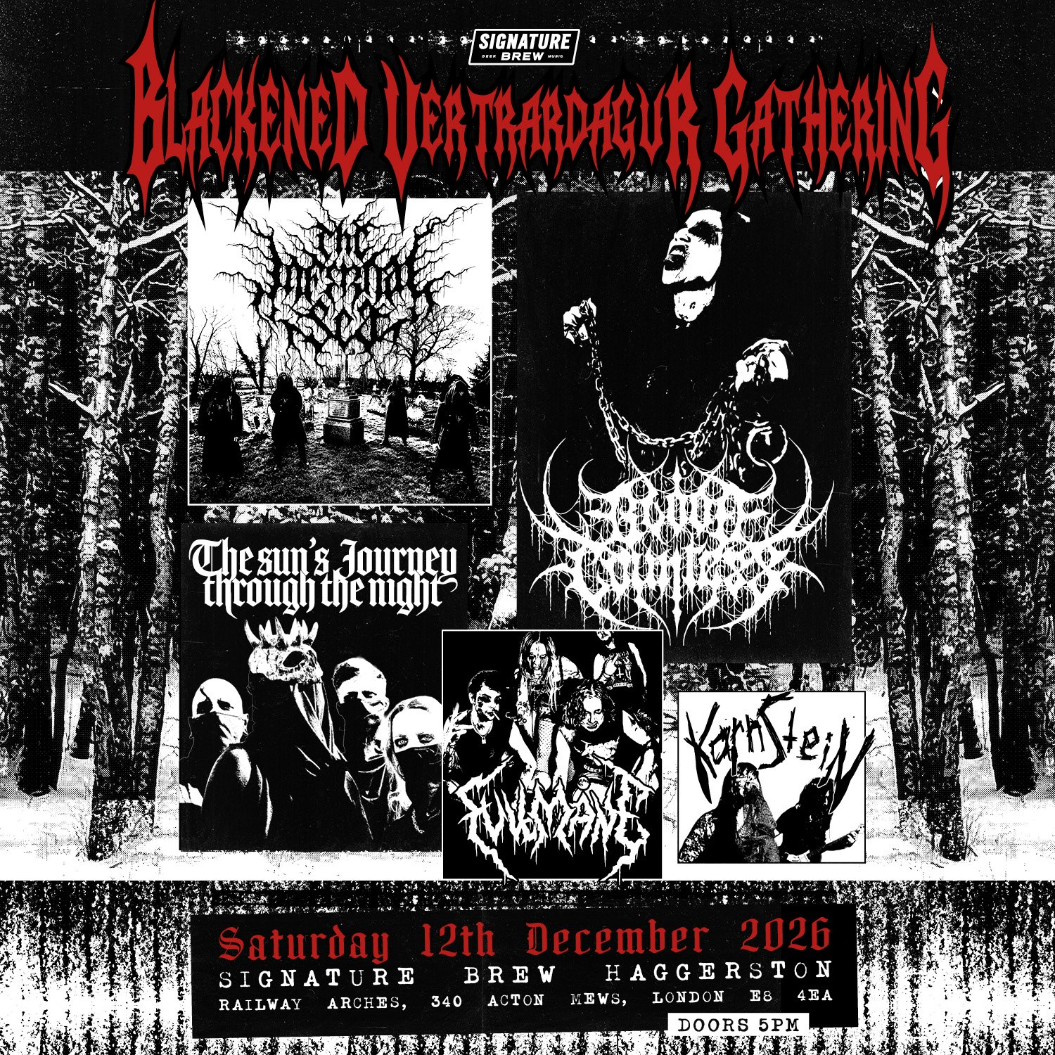 Blackened Vertrardagur Gathering | London