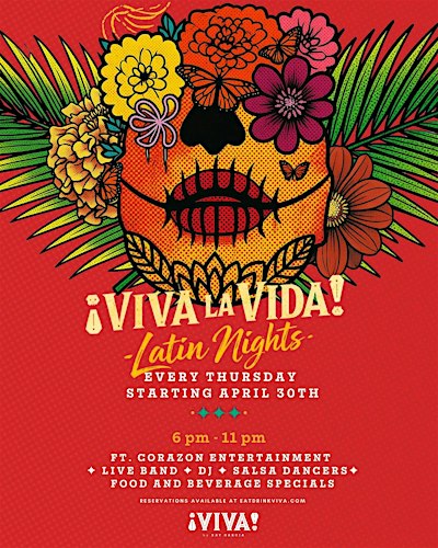 Viva La Vida Latin Night