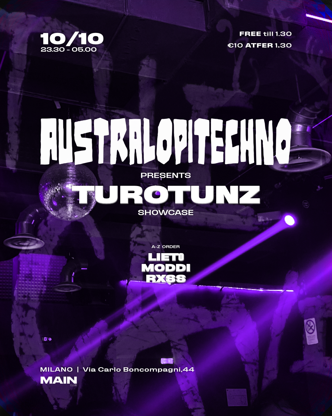 AUSTRALOPITECHNO SHOWCASE