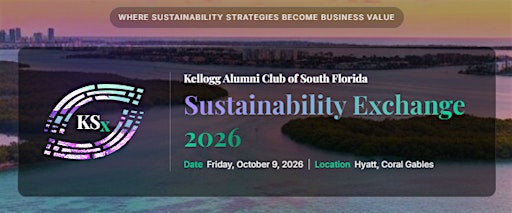 Kellogg Sustainability Exchange 2026