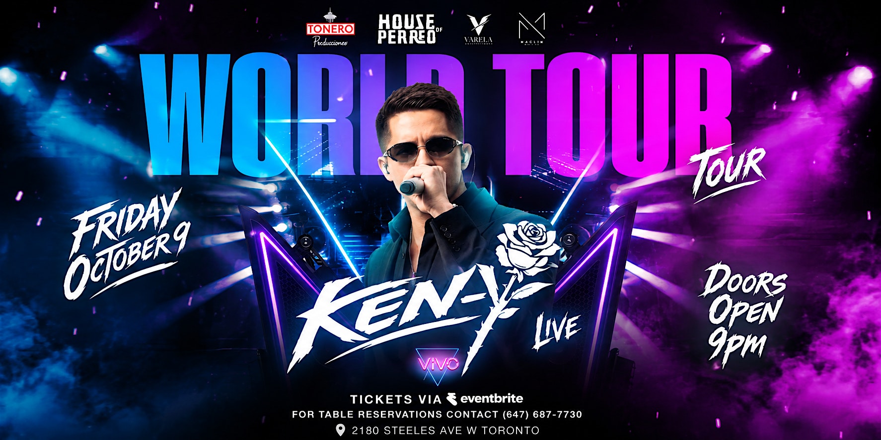 KEN-Y LIVE IN TORONTO
