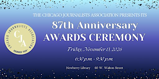 CJA's 87th Anniversary Awards Ceremony
