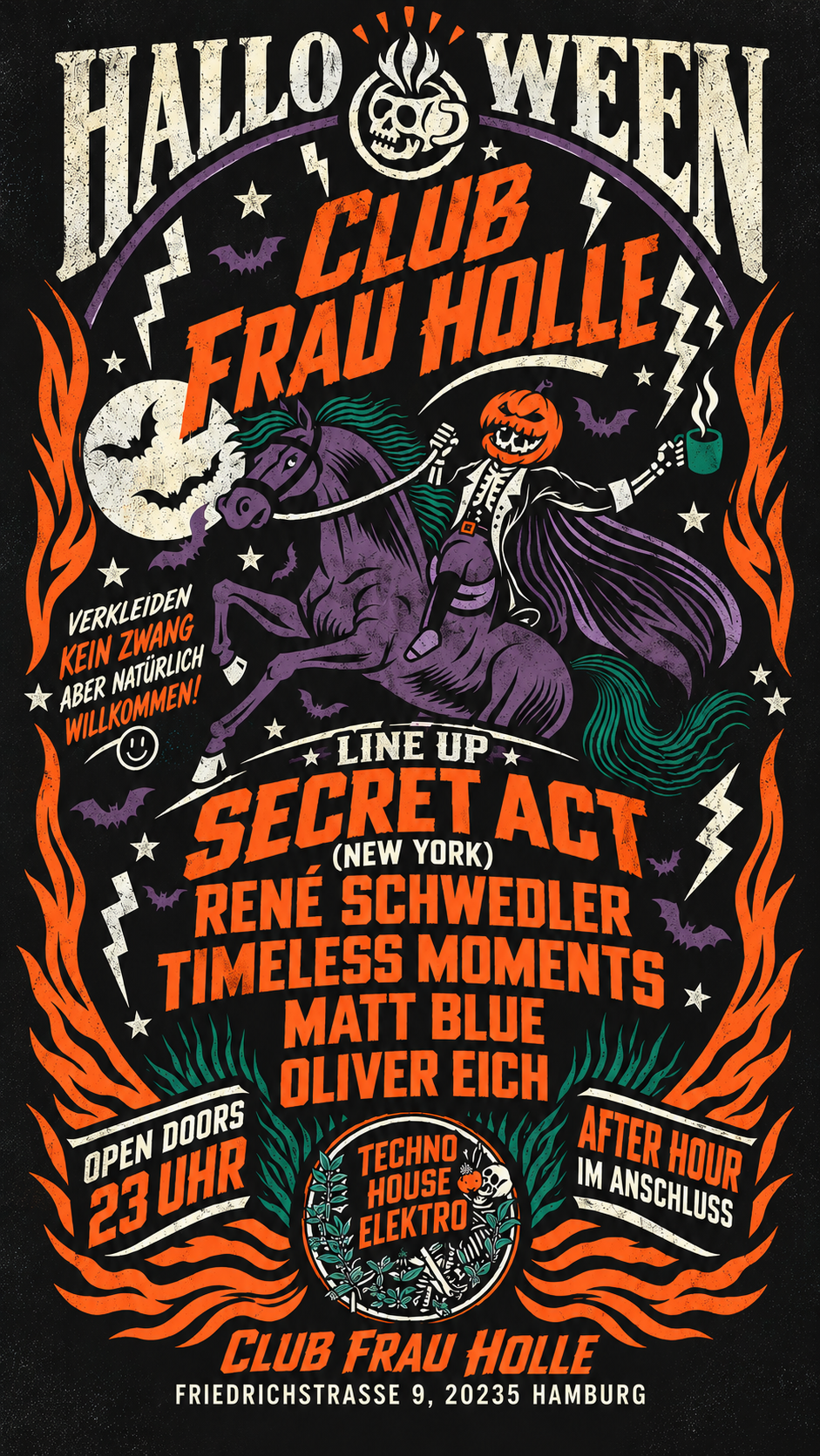 HALLOWEEN Frau Holle. SecretAct (NewYork),René Schwedler,Oliver Eich,Matt Blue,Timeless Moments