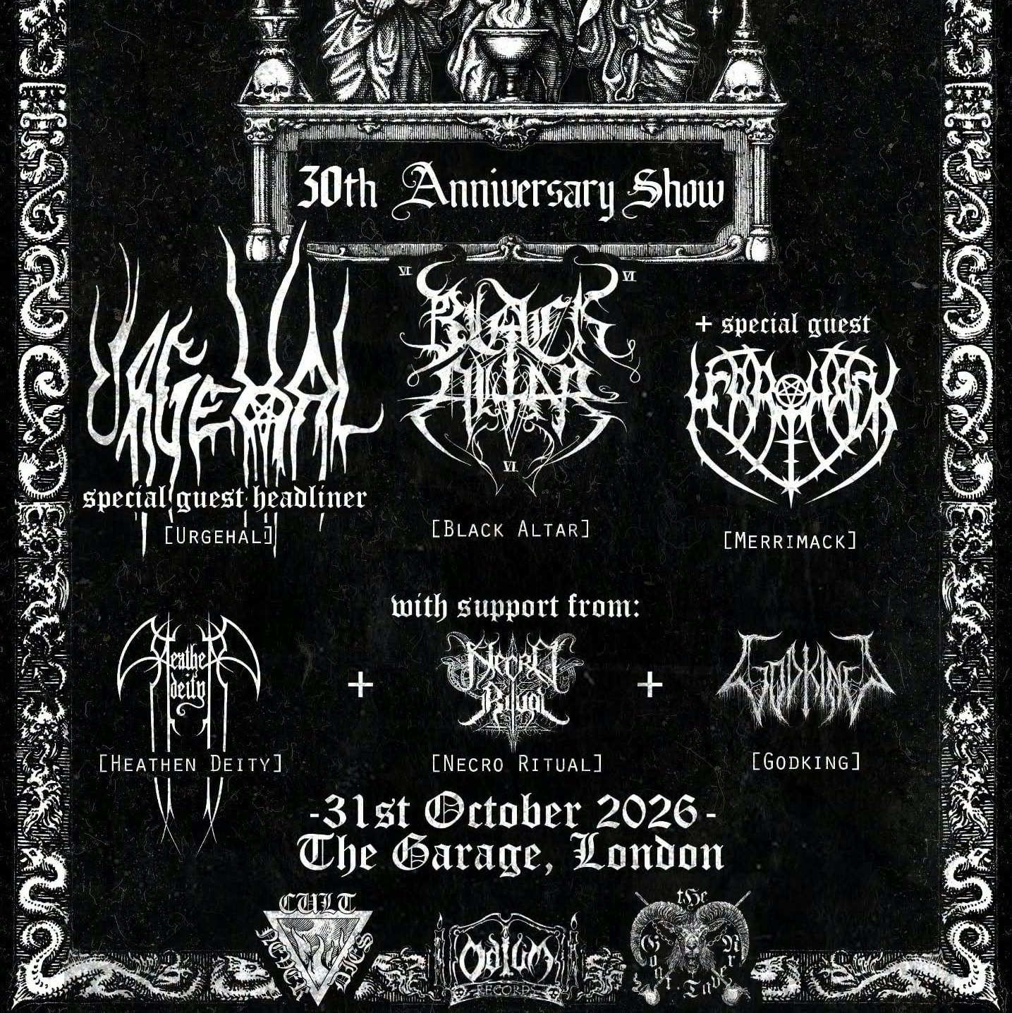 Black Altar - XXX Anniversary Show plus URGEHAL