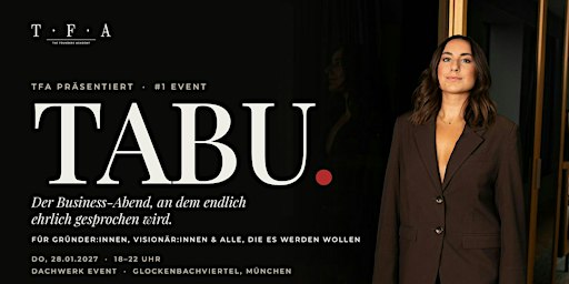 TABU – Der Business-Abend von TFA