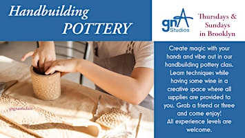 Handbuilding Pottery Workshop