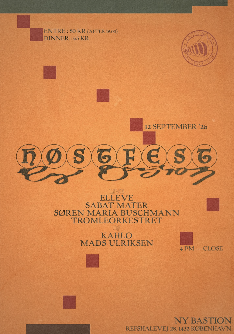 Høstfest & 1 års fødselsdag @ Ny Bastion