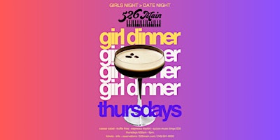GIRL DINNER - GIRLS NIGHT OUT & QUIZZO MUSIC BINGO