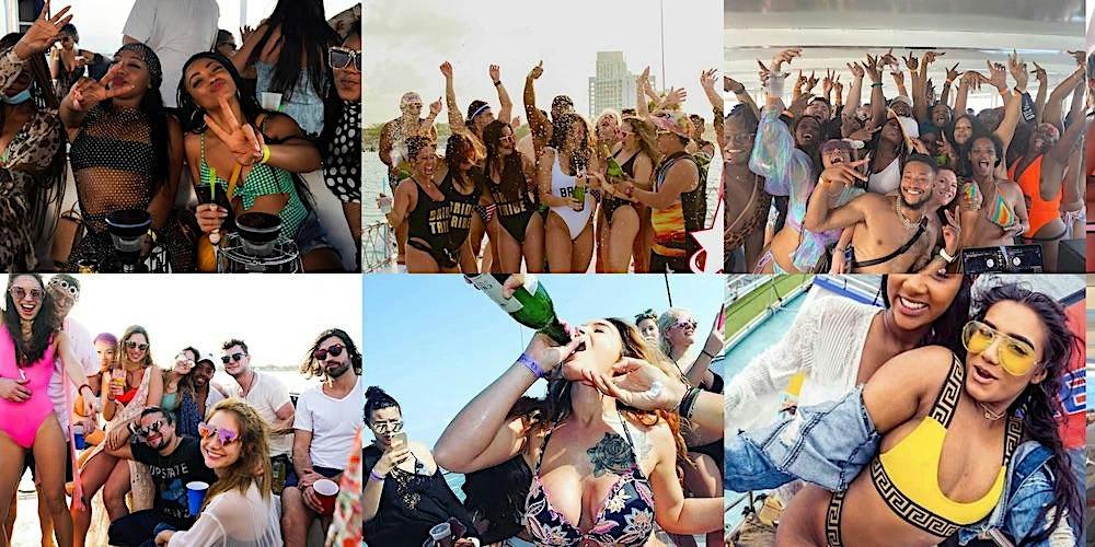MIAMI YACHT PARTY ALL INCLUSIVE HIP FULL OPENBAR