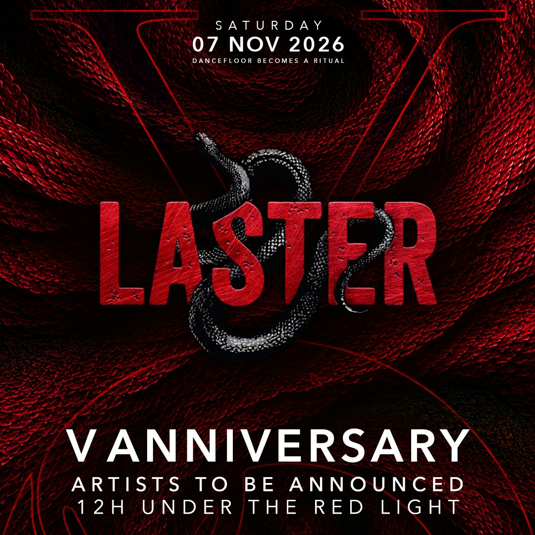 Laster Club presents V ANNIVERSARY - 12H UNDER THE RED LIGHT