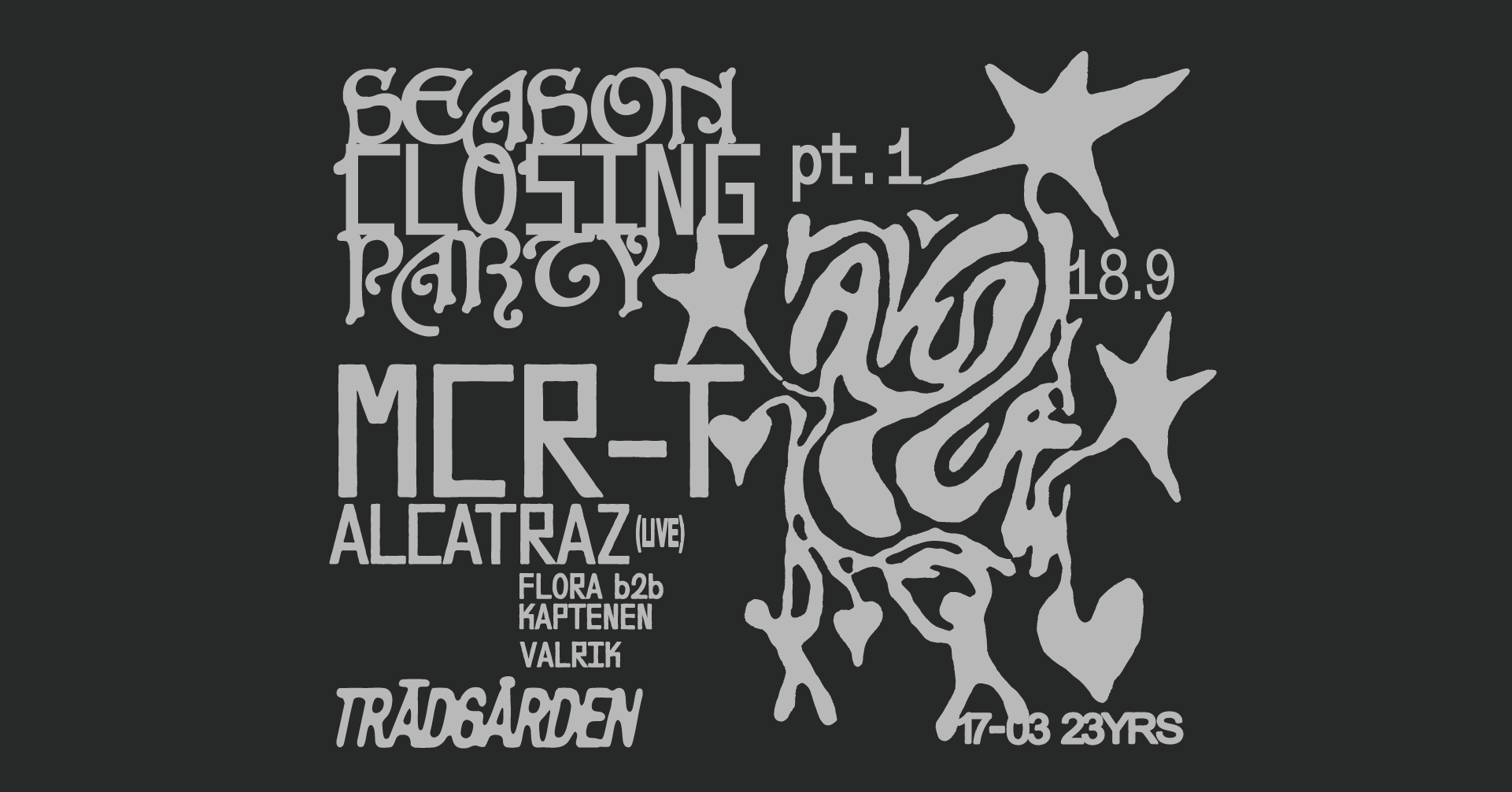 Trädgården CLOSING FRIDAY