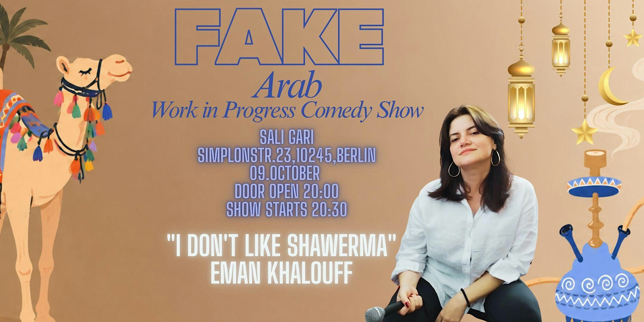 Fake Arab Energy Solo by Eman Khalouff