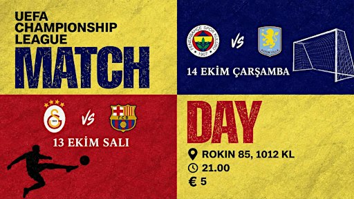 Kolektif Amsterdam Galatasaray Vs Barcelona