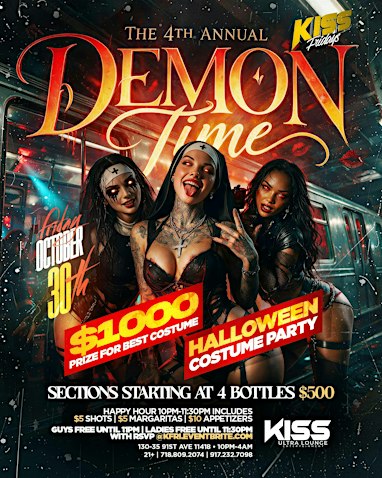 4th Annual Demon Time Halloween Party