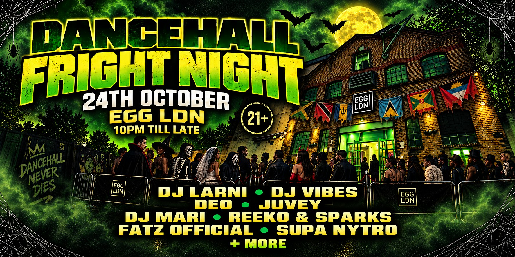 1NATION : DANCEHALL FRIGHT NIGHT
