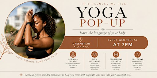 Greenbriar Yoga Pop-Up
