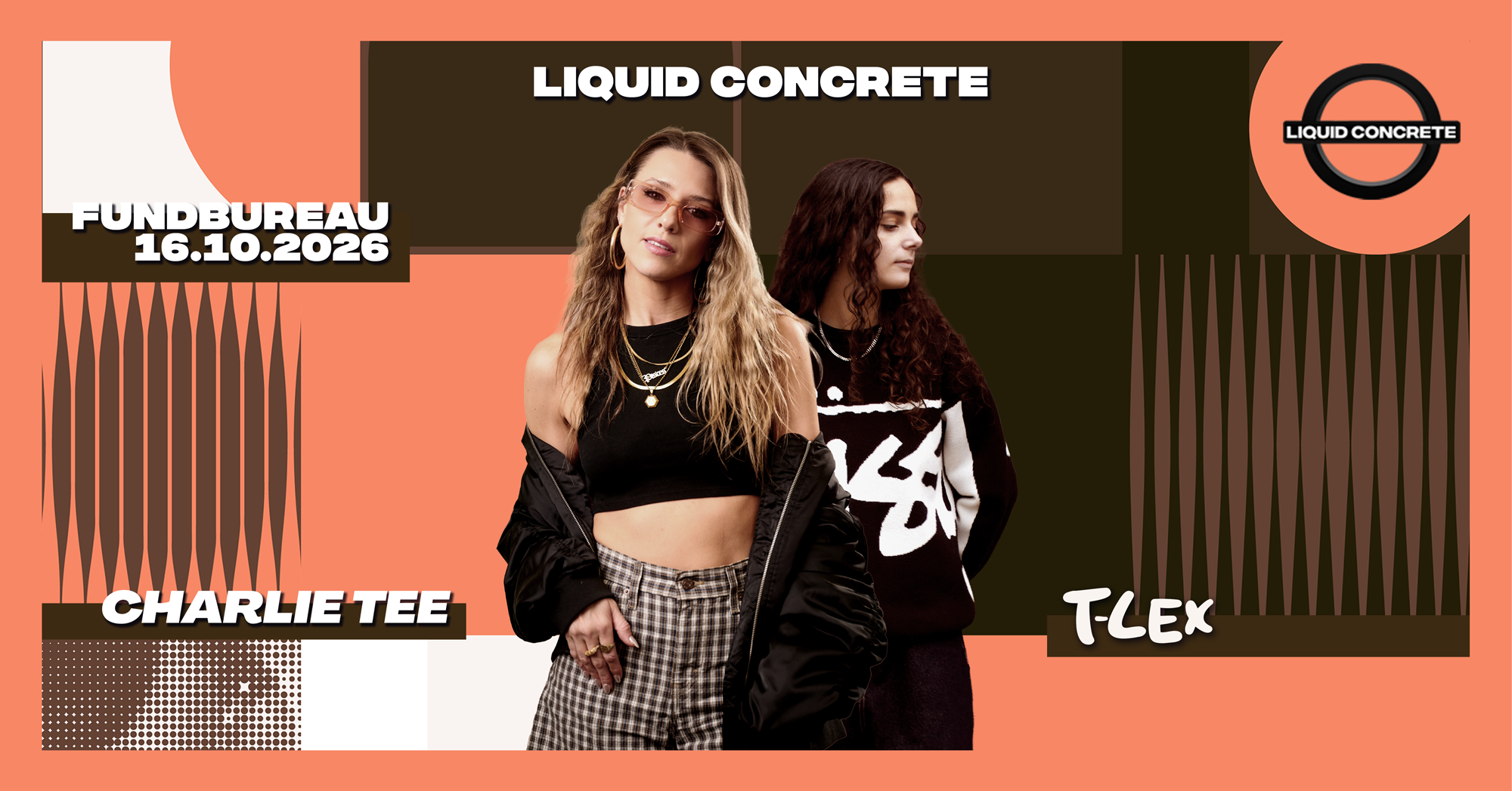 Liquic Concrete with Charlie Tee & T-Lex & Melina