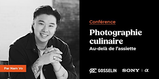 Conférence | Photographie culinaire : au-delà de l’assiette