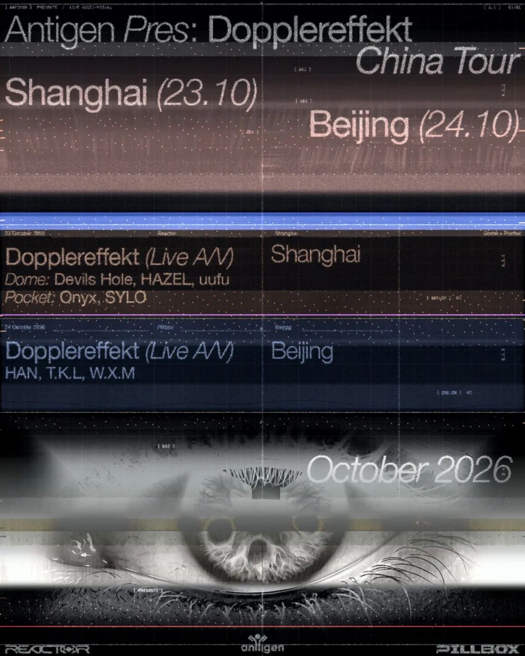 Antigen pres. 底特律传奇Electro组合Dopplereffekt三十周年巡演
