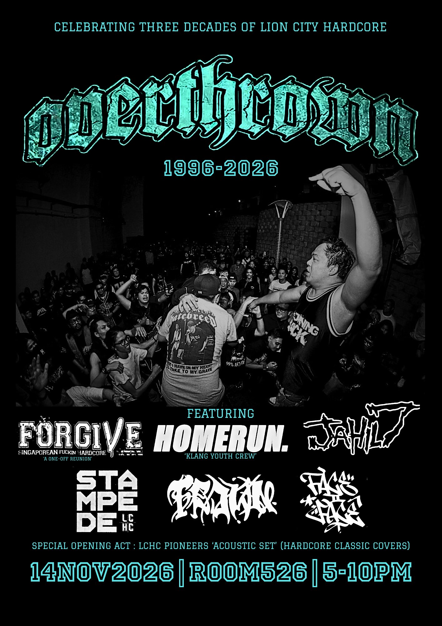 Overthrown - Three Decades Of Lion City Hardcore