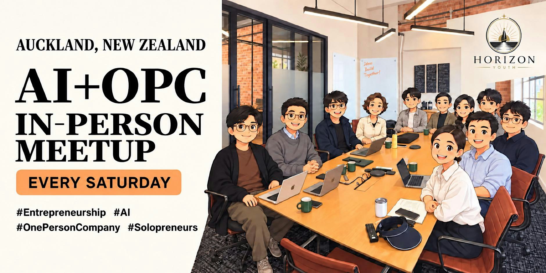 AI + OPC Saturday Meetup for Entrepreneurs & Solopreneurs（Mandarin)