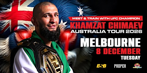 Meet & Train with UFC champion Khamzat Chimaev - Melbourne (8 December)
