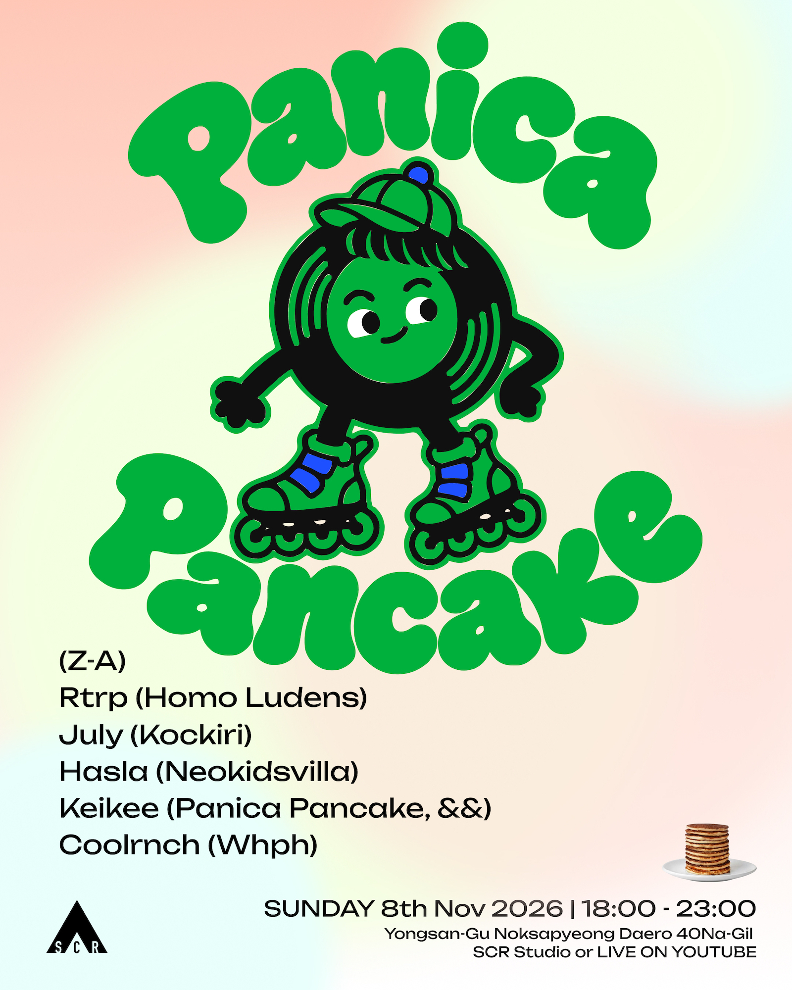 Panica Pancake // Seoul Showcase at SCR