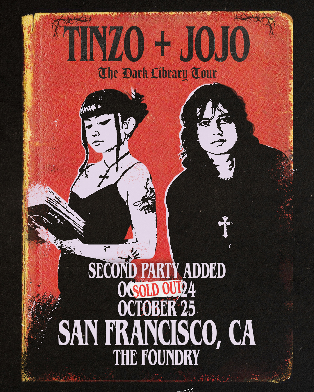Tinzo + Jojo: Dark Library Tour