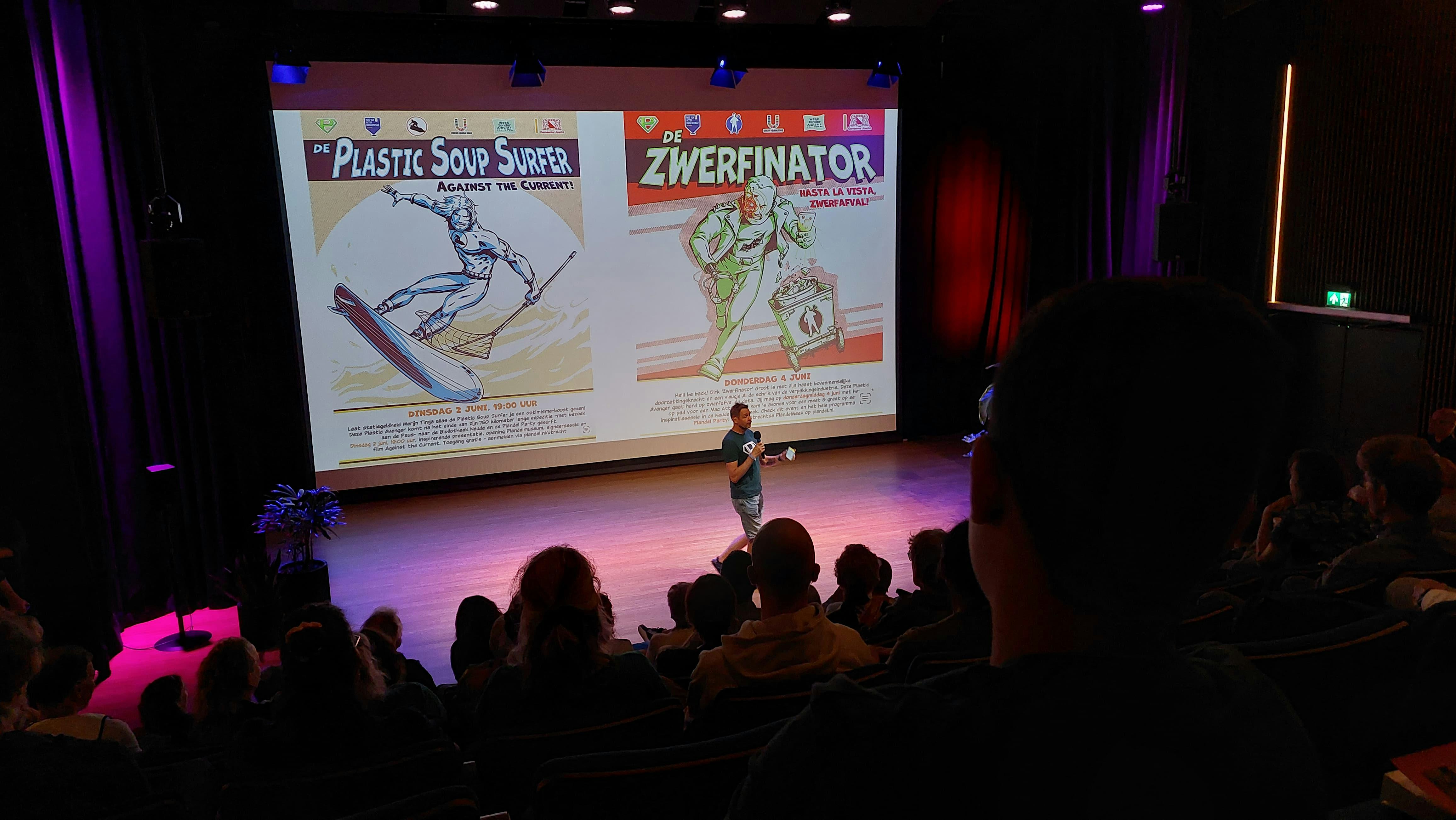 Plandelpodium in Wester Theater: film, interviews en ontmoeting