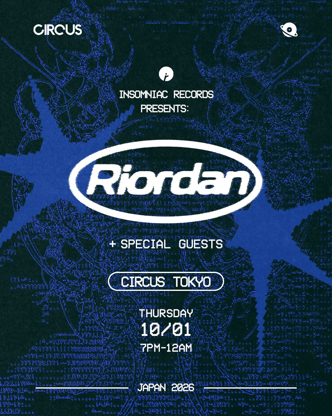 Riordan CIRCUS Tokyo