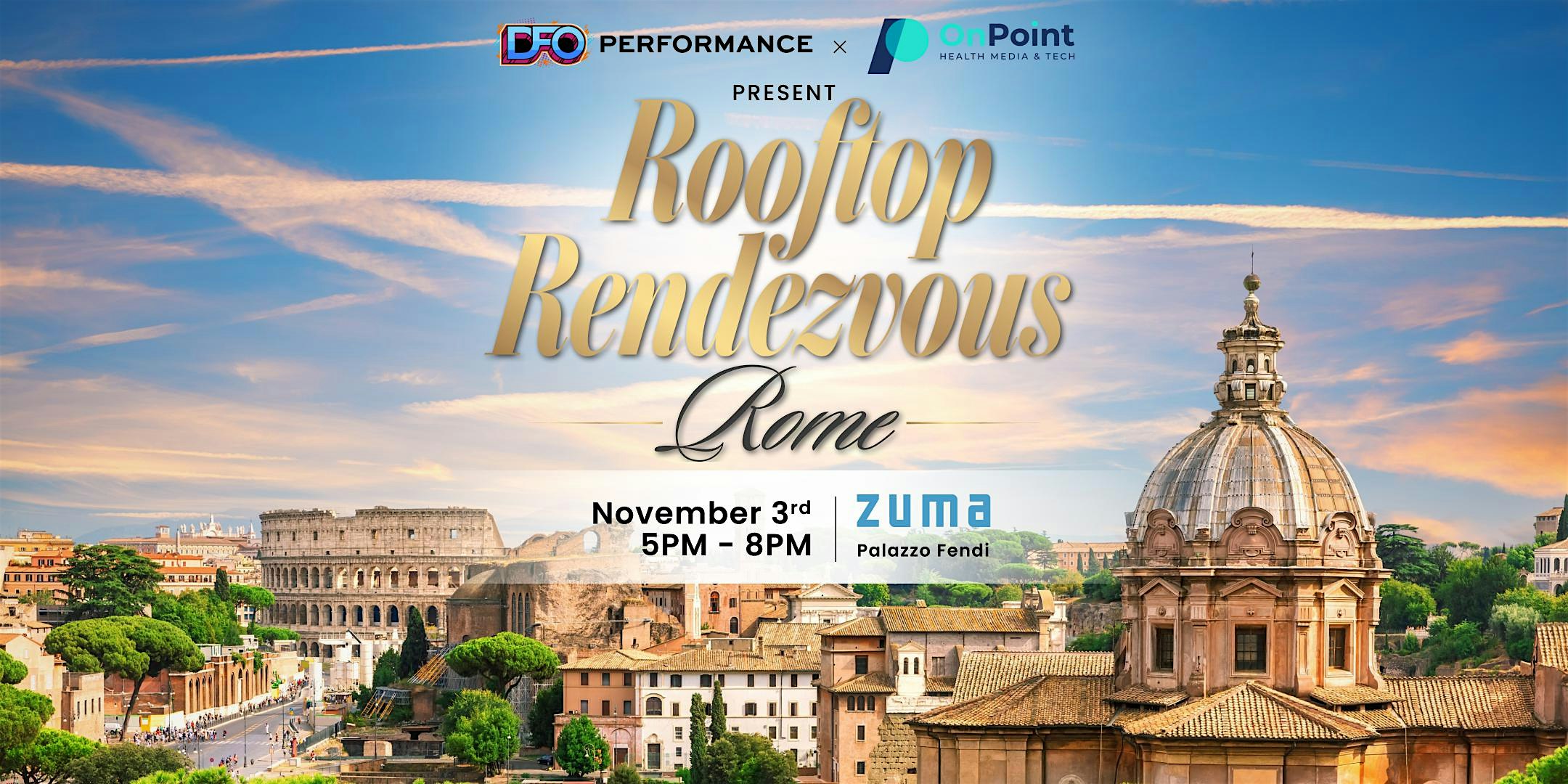 Rooftop Rendezvous Rome | Affiliate Grand Slam 2026