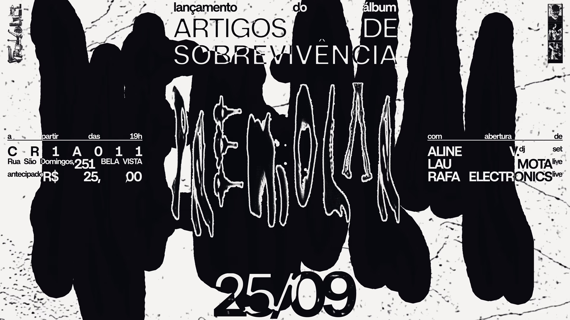 Lançamento "Premolar - Artigos De Sobrevivência"