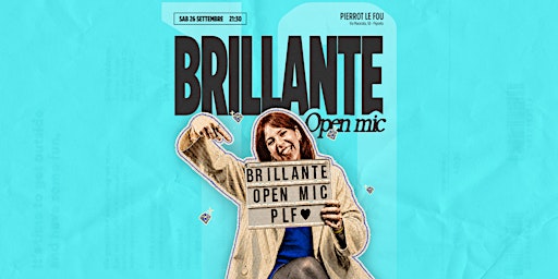 Brillante Open Mic - PLF