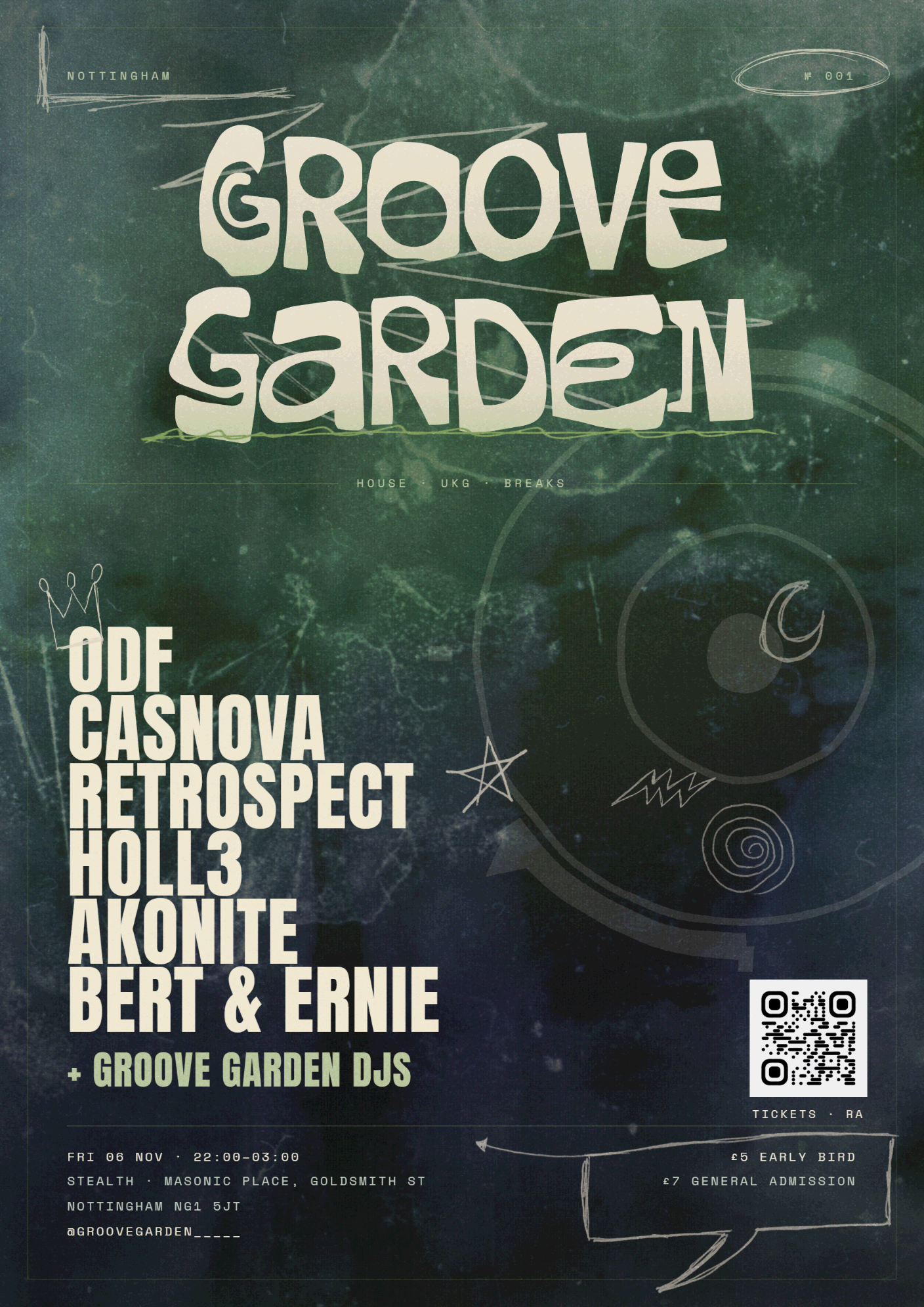 Groove Garden x Stealth: ODF, Casanova and friends