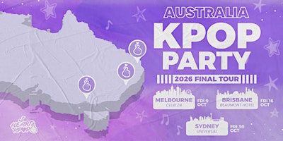 [MELBOURNE KPOP PARTY] BIG BANG TRIBUTE x KPOP PARTY | FRI 9 OCT