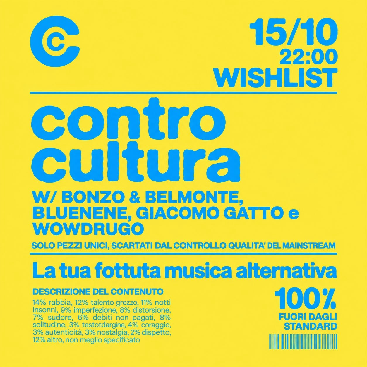 ControCultura: La tua Fottuta Musica Alternativa