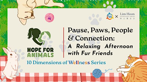 Pause, Paws, People & Connection: An Afternoon with Fur Friends
